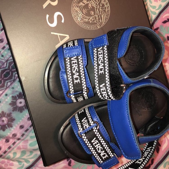 versace baby sandals